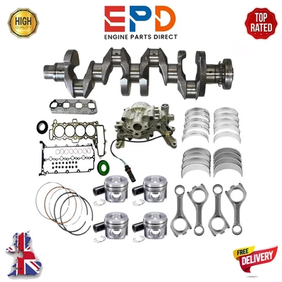 NITRATE CRANKSHAFT WITH ENGINE REBUILD KIT FOR LAND ROVER 204DTD 2.0D DISCOVERY - Image 1 of 4