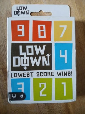 LOWDOWN Card Game Lowest Score Wins Mattel BRAND NEW NEVER OPENED NEVER USED - Image 1 of 3