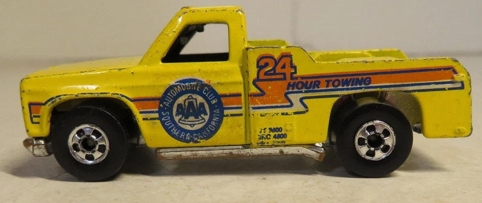 Vintage 1974 Hot Wheels Ramblin' Wrecker AAA 24hr Towing Yellow Diecast No. 7659 - Image 1 of 4