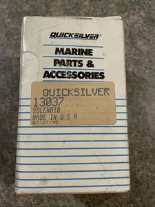 Mercury Quicksilver 13037 Solenoid OEM NOS - Picture 1 of 8