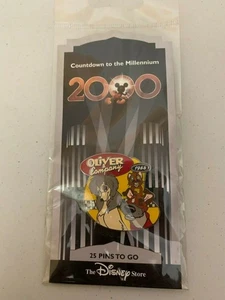 NEW Disney pin Countdown to the Millennium #26 Oliver & Company Dodger Rita 1988 - Picture 1 of 2