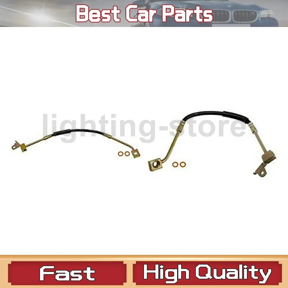 Línea de freno de manguera hidráulica de freno delantero 2 para Plymouth Breeze 2000_ Foto 1 de 4