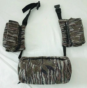 Vintage Fieldline Bauchtasche Dreierpack Fleece Realtree Camo Wulusion Hergestellt in den USA - Bild 1 von 6