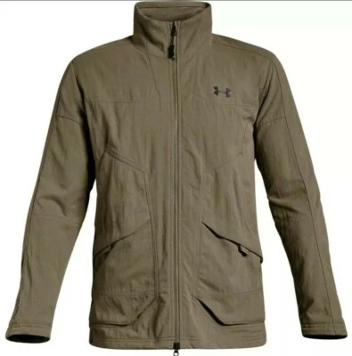 Under Armour Tradesman куртка - Bayou мужской размер S - 1328170-251 новый с этикетками Рекомендуемая розничная цена производителя $150 - Изображение 1 из 4