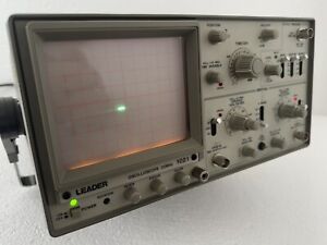 LEADER 1021 20MHz OSCILLOSCOPE Fully Working