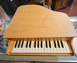 KAWAI 1141 Mini Grand Piano 32 keys Educational toy Pale wood From Japan - Bild 1 von 5
