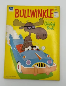 Whitman Publishing 1065 Bullwinkle Authorized Coloring Book VTG 1960 Unused NICE - Picture 1 of 7