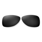 Walleva Black Polarized Replacement Lenses For Oakley Dispatch II Sunglasses