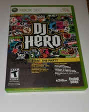 DJ HERO - XBOX 360  with manual 