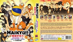 Haikyuu!! Haikyu!! Complete Season 1 - 4 DVD Box 85 Eps 4 Movie 2 OVA ~Eng Subs - Picture 1 of 3