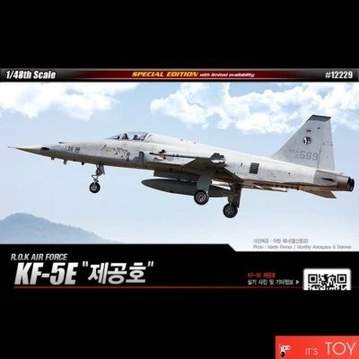 Academy 1/48 ROK Air force KF-5E "Jekong-ho" Aircraft Plastic model kit #12229 - Image 1 of 4