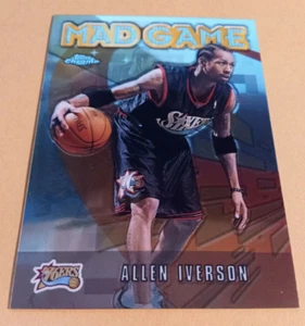 2001-02 Topps Mad Game Allen Iverson #MG1 - Sixers - HOF - Picture 1 of 2