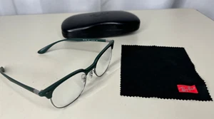 Monturas de gafas Ray-Ban RB7186 8060 LITEFORCE Hunter verdes solo 51-19-140 - Imagen 1 de 11