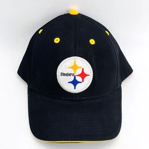 PITTSBURGH STEELERS OFFICIAL NFL CAP/HAT-ONE SIZE FITS ALL-FOOTBALL-AFC-NEW - Picture 1 of 10
