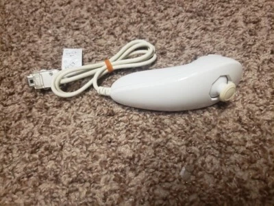 Official OEM 1 2 or 4 pack of white Nintendo nunchucks for Nintendo Wii or Wii U - Image 1 of 4