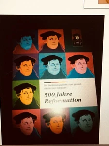 500 Jahre Reformation, Münz-Sammelalbum, Neu. Ohne Münzen. - Bild 1 von 2
