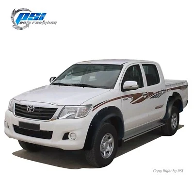 Fender Flares Pocket Bolt Fits Toyota Hilux 2011-2013 5.0 Ft Bed Only, Textured Foto 1 de 4