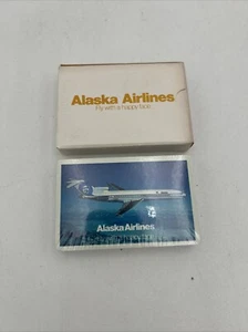 Vintage Alaska Airlines Fly With a Happy Face Kartendeck - Neu - Bild 1 von 4
