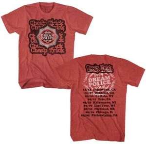 Cheap Trick 1979 Dream Police Tour Dates Men's T Shirt Rock Music Concert Merch - Picture 1 of 4