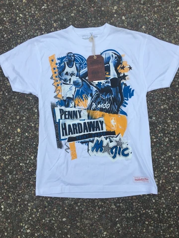 Mitchell & Ness Mens Penny Hardaway Orlando Magic T-Shirt Sz Small New with Tags Cover