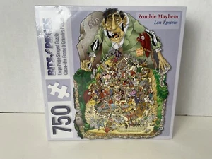 Bits And Pieces Zombie Mayhem 750 Piece Puzzle By Len Epstein Brand New Sealed - Picture 1 of 4