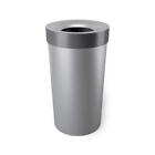 Umbra Waste Container Vento 16.5 Grey Plastic Easy-To-Use Garbage Can Durable
