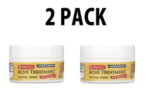 De La Cruz, PACK 2, Ungüento Tratamiento Acné con 10% Azufre, Máxima Fuerza - Imagen 1 de 4