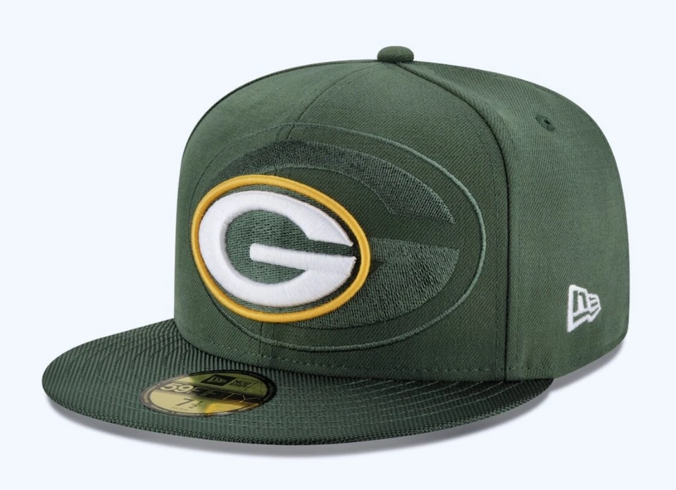 Era 59fifty NFL Cap Green Bay Packers 2016 on Field Sideline Fitted Team Hat