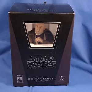 Star Wars Gentle Giant Obi-Wan Kenobi Mini Büste #1334 Eine neue Hoffnung mit Box - Bild 1 von 5