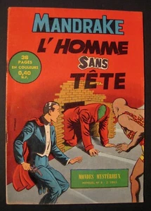 Mandrake Mysterious Worlds #8 Ed. Des Remparts 1963 TBE - Picture 1 of 1