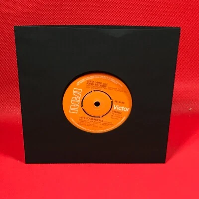 CLEO LAINE AND JOHN WILLIAMS He's So Beautiful 1976 UK 7" Vinyl single 45 record - Bild 1 von 2