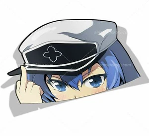 Esdeath | Akame Ga Kill! | Peeker Anime Stickers for Cars NEW - Picture 1 of 1