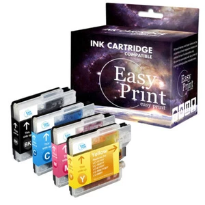 LOT LC61 Ink Cartridge fits Brother MFC-J265w MFC-250c 255cw 257cw J410W 61 - Picture 1 of 19