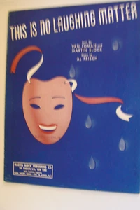 This is No Laughing Matter 1941 by Van Loman Martin Block Al Frisch - Picture 1 of 1