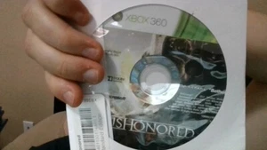 Dishonored Microsoft Xbox 360 Video Game Bethesda - DISC ONLY - Picture 1 of 1