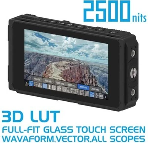 "Monitor de campo en cámara con pantalla táctil FOTGA E50 3D LUT 2500nit 4K HDMI SDI IPS 5" con pantalla táctil - Imagen 1 de 12