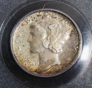 1940 10C Mercury Dime. Proof. PCGS PR66. Benson Collection. - Picture 1 of 4