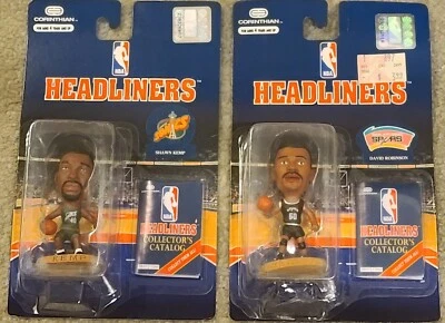 4 mini figuras surtidas de corinthian Headliner de la NBA en embalaje original Robinson Foto 1 de 2