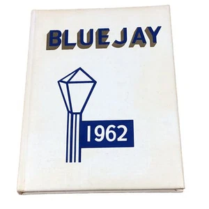 Vintage Waseca, MN 1962 High School Yearbook - Blue Jay Annual - Picture 1 of 9