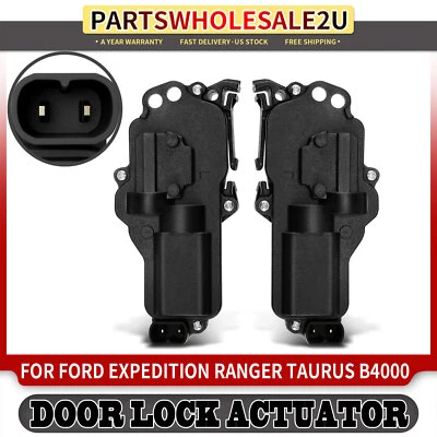 Actuadores de bloqueo de 2 puertas para Ford F-150 Expedition Taurus B4000 Sable izquierda y derecha Foto 1 de 4