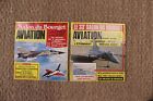 Lot de 2 magazines vintage Aviation 2000 Salon du Bourget de 1975 à 1979