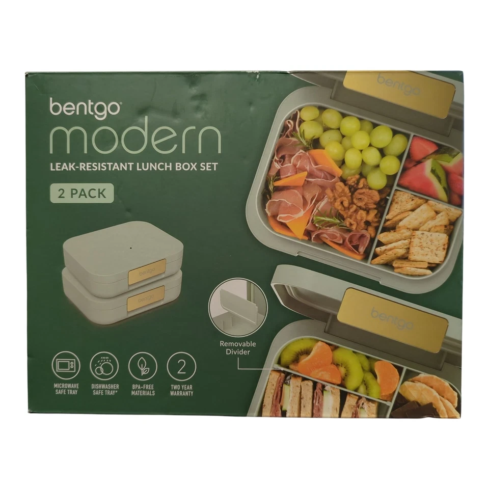 Bentgo BPA-Free & Microwave Safe Modern Leak-Resistant 2-Pack Lunch Box Set - Image 1 of 1