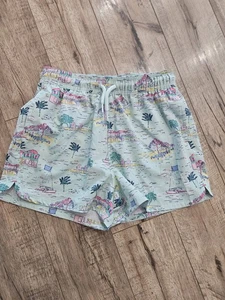 Vineyard Vines Performance Shorts Size Youth Large  Beach Scene - Picture 1 of 4