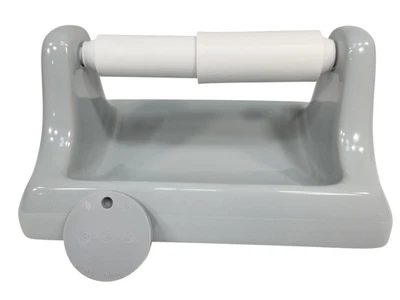 Papel higiénico con soporte para azulejos de cerámica gris país mediados de siglo color clásico 032 Foto 1 de 4