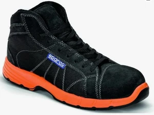Brand New Sparco S3 Challenge-H Nylon Black Safety Shoes UK5.5 EUR 39 RRP £65.99 - Picture 1 of 5