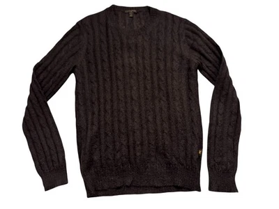 Louis Vuitton Men's vintage Mohair Wool Knit Crew Neck Pullover Sweater Medium M - Image 1 of 4