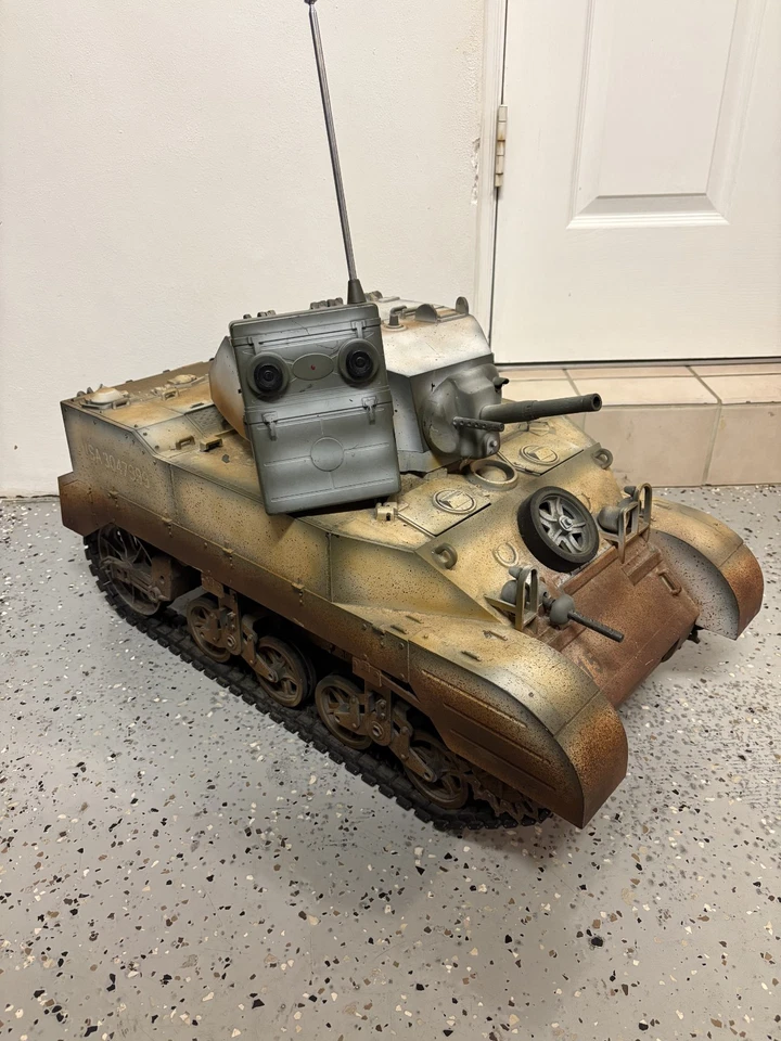 21st Century Toy Ultimate Soldier M5 Stuart Tank 1/6 Scale Remote Control RC - Image 1 of 4