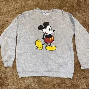 Sudadera vintage de Mickey Mouse años 80 talla L para mujer - Imagen 1 de 12