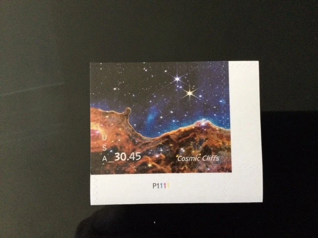 US Stamp 2024 Cosmic Cliffs $30.45 MNH - Image 1 of 1