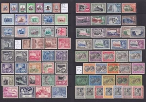 Br Commonwealth Mixed Stamps. QV, EDVII, GV, GVI. Mostly MM. Cat app £780 - Picture 1 of 9